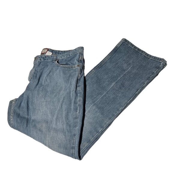 Old Navy Denim - Old Navy Jeans Womens Plus Size 18 Boot Cut Mid Rise Light Wash Denim Pants